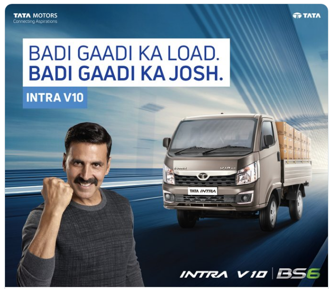 Tata Motors Celebrity Endrosement